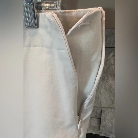 Talbots Signature Light Beige side zipper pants size 6 - Picture 6 of 7